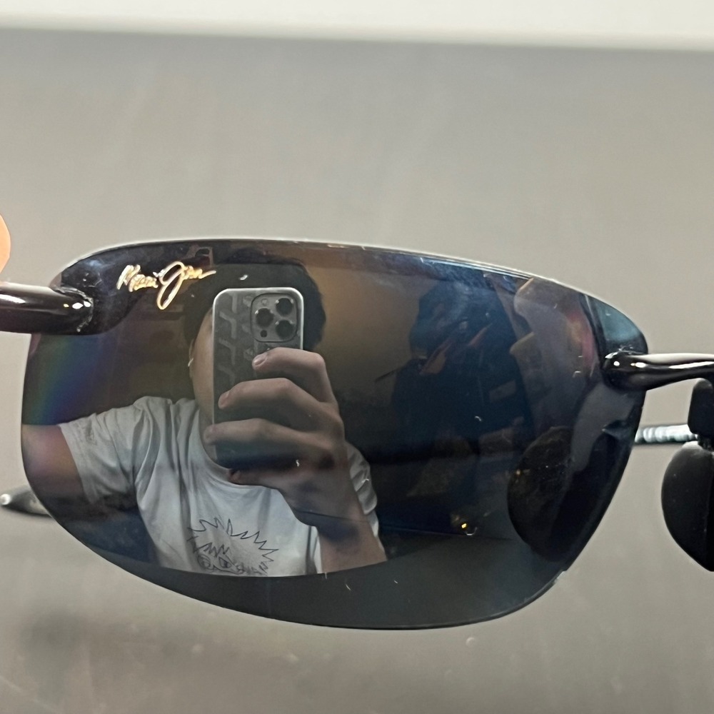Maui Jim MJ Sport Ho'okipa Beach Reader Sunglasses G-807-02 20 Black 64 17-130 - Picture 11 of 15